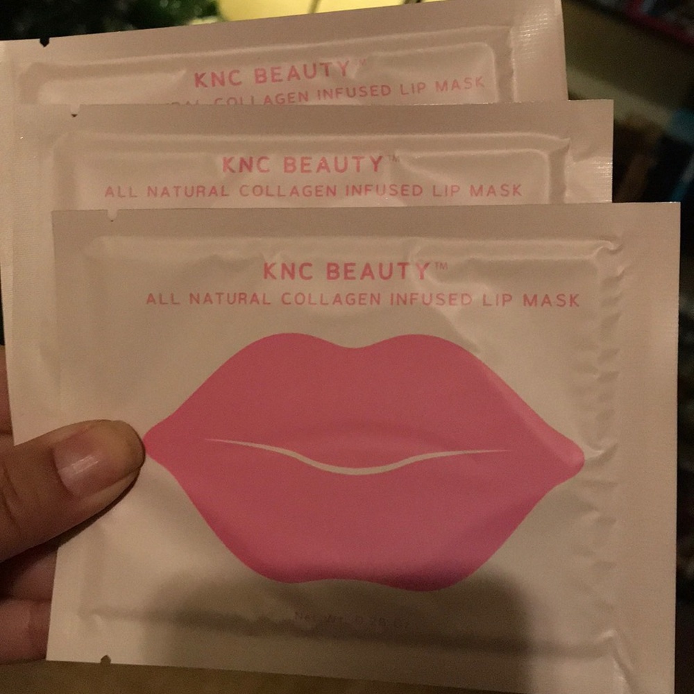 3pk KNC Beauty Collagen Lip Masks NWT